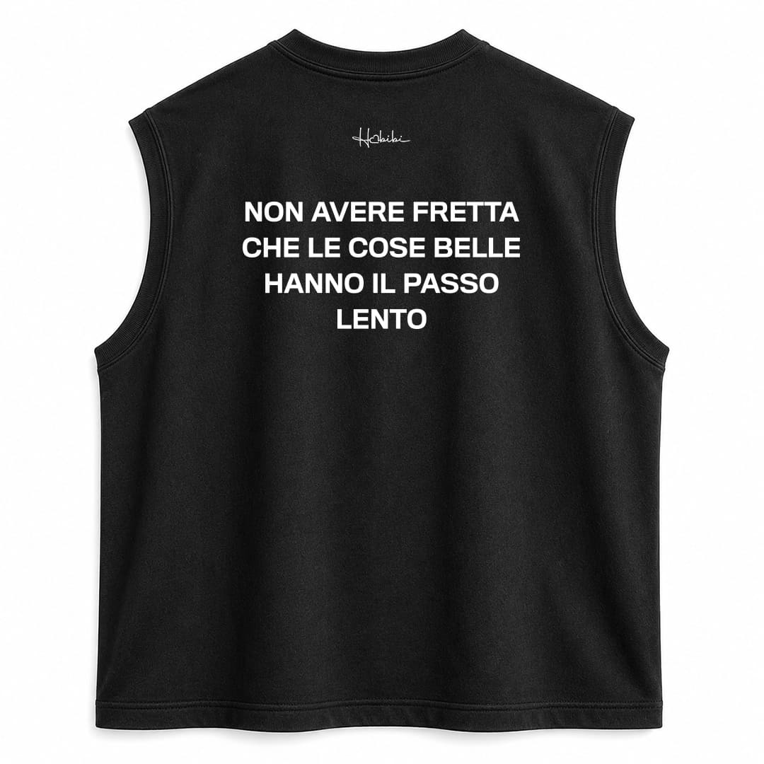 T-Shirt No Sleeve Club - Passo Lento