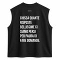 T-Shirt No Sleeve Club - Risposte Bellissime