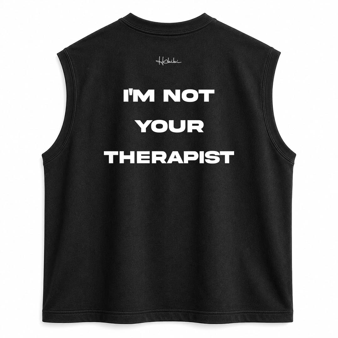 T-Shirt No Sleeve Club - Therapist