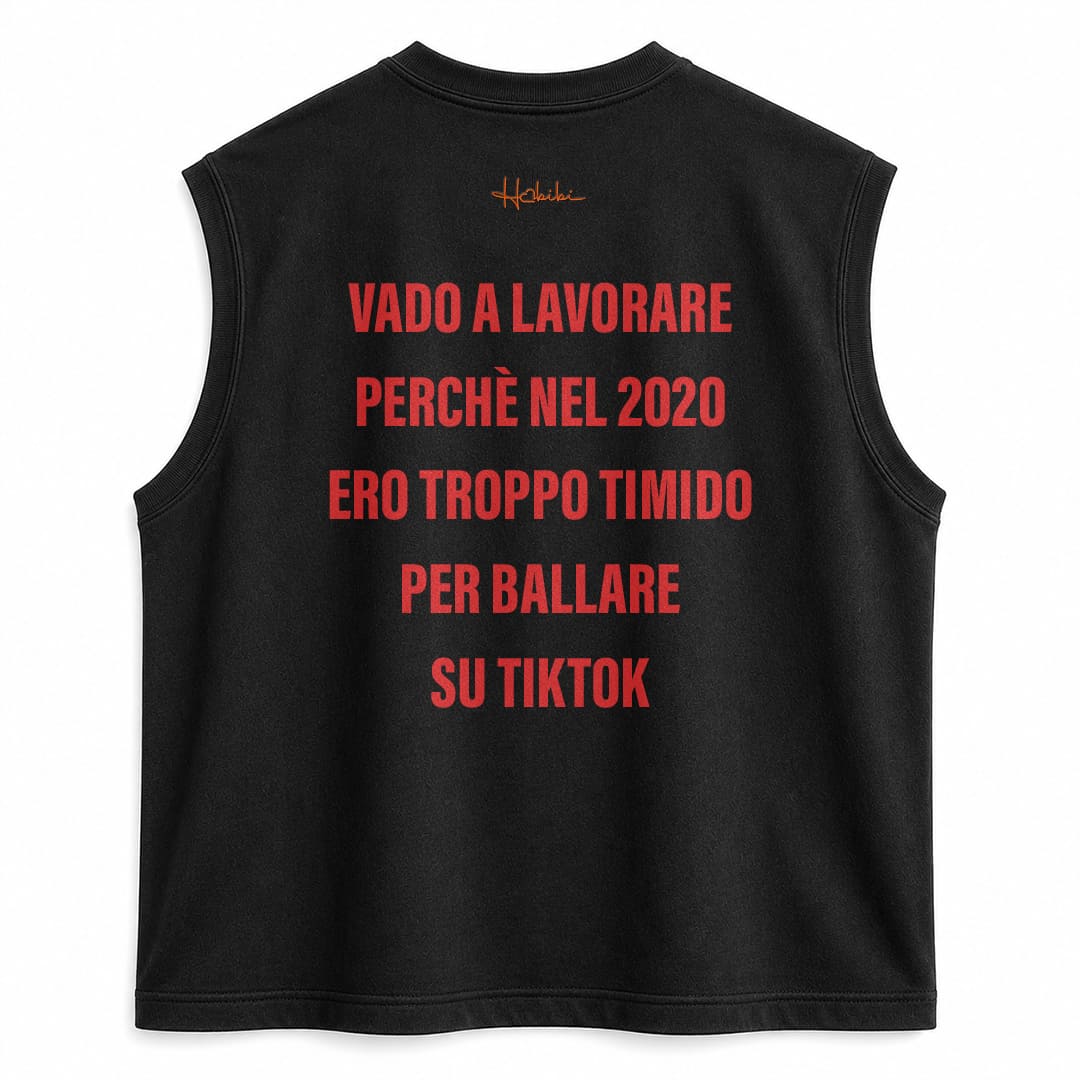 T-Shirt No Sleeve Club - Timido