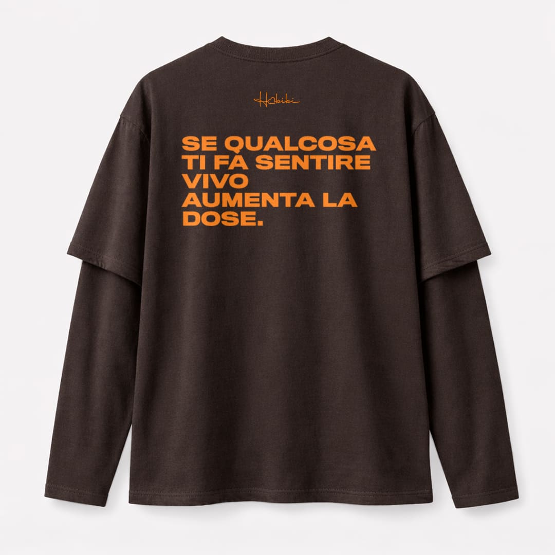 T-Shirt Double Sleeve Ramses - Aumenta La Dose