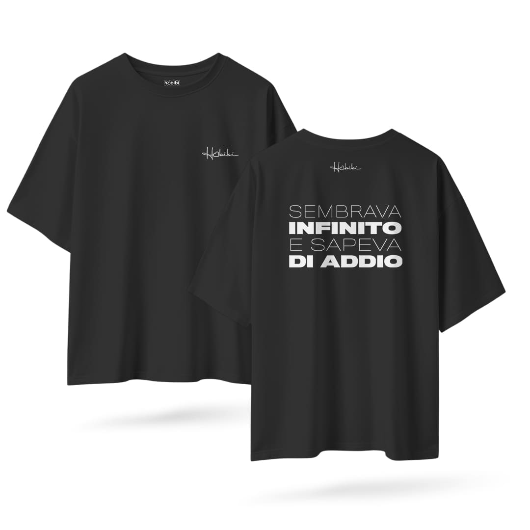 T-Shirt Over Sembrava Infinito