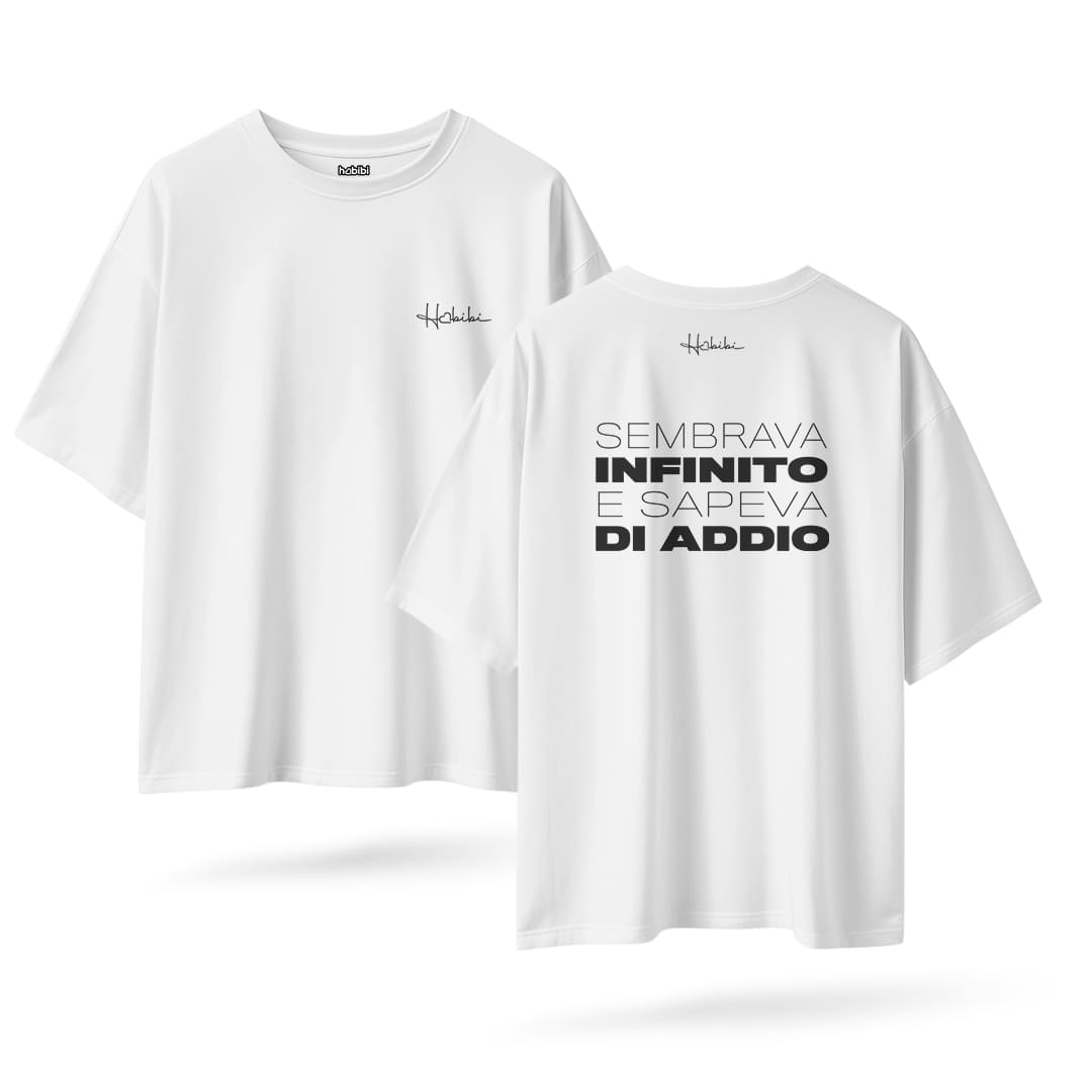 T-Shirt Over Sembrava Infinito