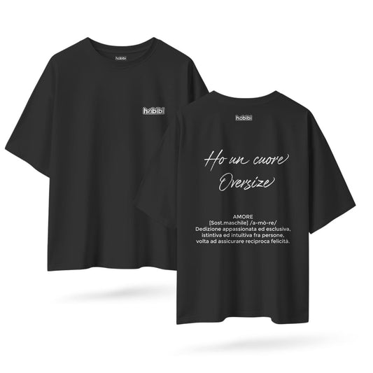 T-Shirt Over Cuore Oversize