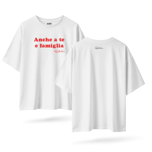 T-Shirt Over Anche a Te e Famiglia